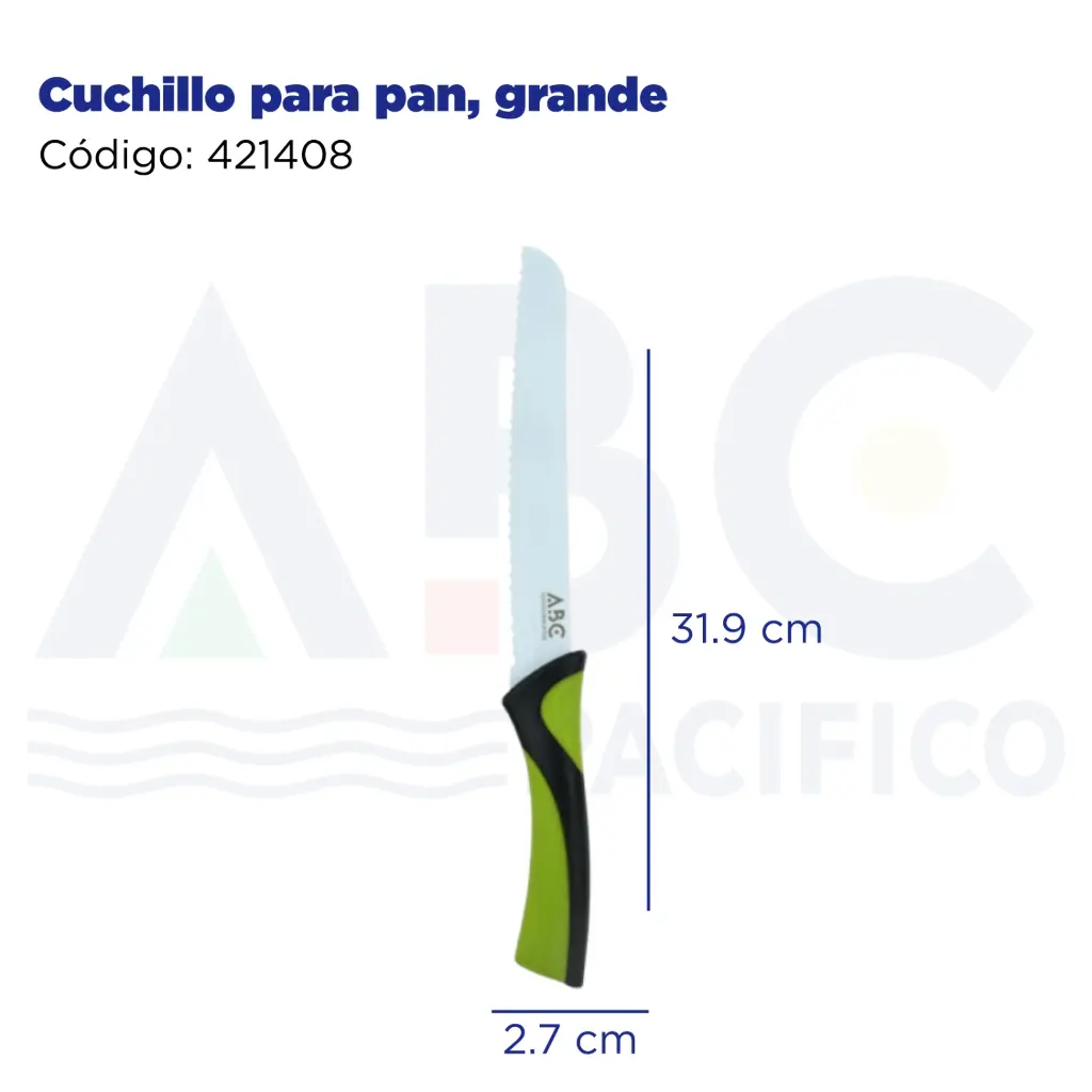 Cuchillo para pan, grande