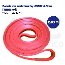 Banda de resistencia, 2080*4.5cm 13mm rojo