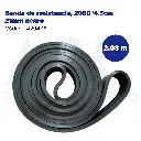 Banda de resistencia, 2080*4.5cm 21mm negro