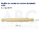 Rodillo de cocina de madera de bambù 6*50