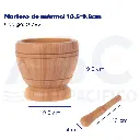 Mortero de mármol 10.5*9.8cm