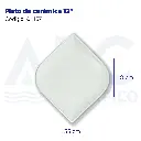 Plato de cerámica 12"