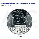 Platos hondos - vida geométrica 19cm