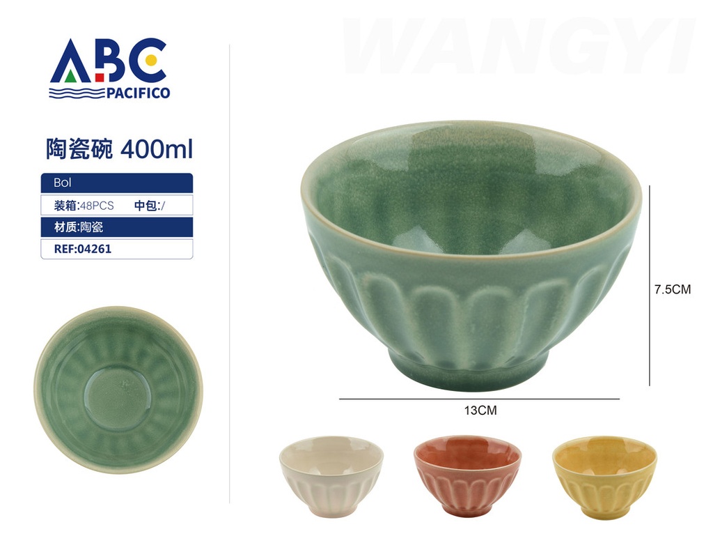 cuenco de cerámica 400ml