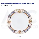 [04500] Plato hondo de melamina de 22.5 cm