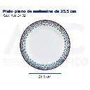 [04524] Plato plano de melamina de 255 cm