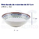 [04525] Plato hondo de melamina de 20*6cm