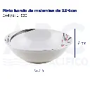 [04535] Plato hondo de melamina de 23*6cm