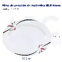 Plato de pescado de melamina 35.5*26cm