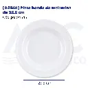[04548] Plato hondo de melamina de 25.5 cm