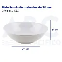 [04552] Plato hondo de melamina de 20 cm