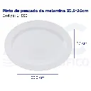 [04555] Plato de pescado de melamina 35.5*26cm