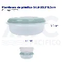 Fiambrera de plástico 24.8*23.2*8.5cm