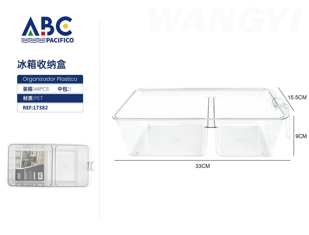 Caja de almacenamiento para refrigerador 33*15.5*9cm