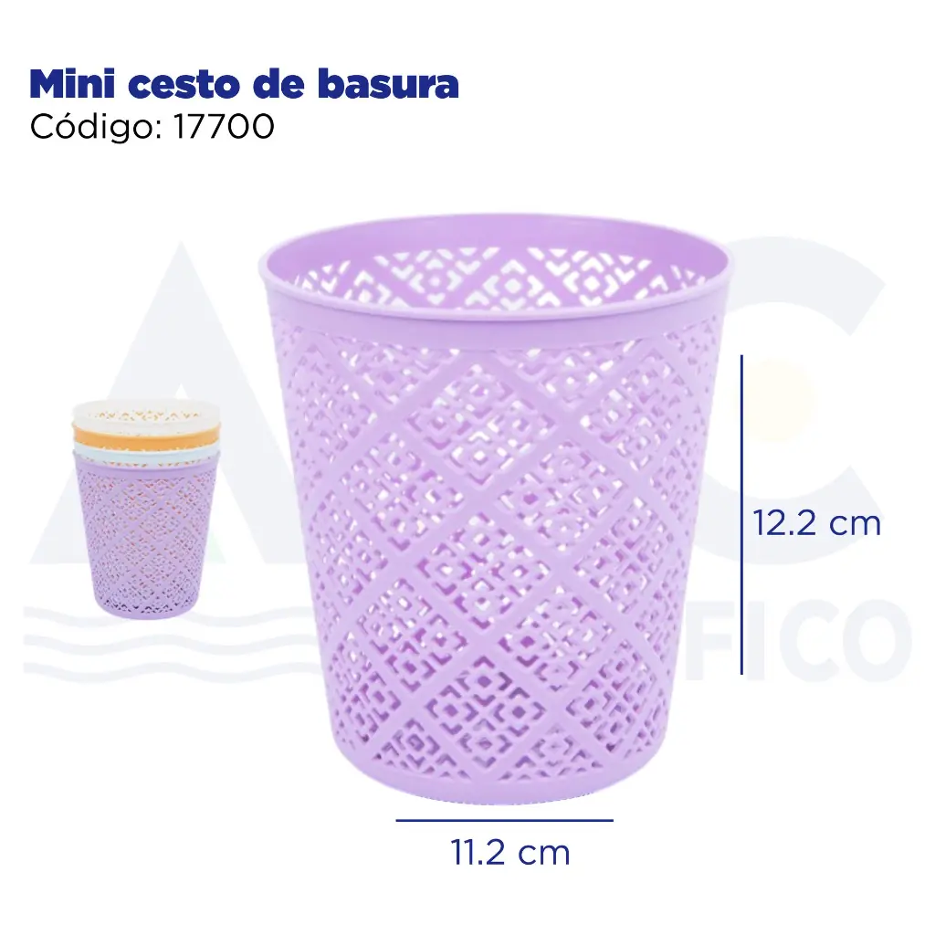 Mini cesto de basura