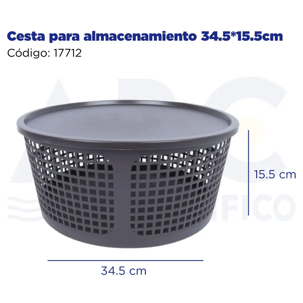 Cesta para almacenamiento 34.5*15.5cm