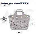 Cesta de mano con asa 19*15*17cm