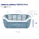 Cesta de plástico 17.8*11.5*7cm
