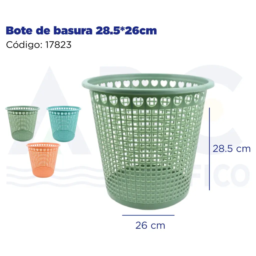 Bote de basura 28.5*26cm