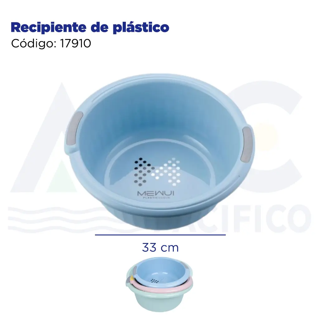 Recipiente de plástico