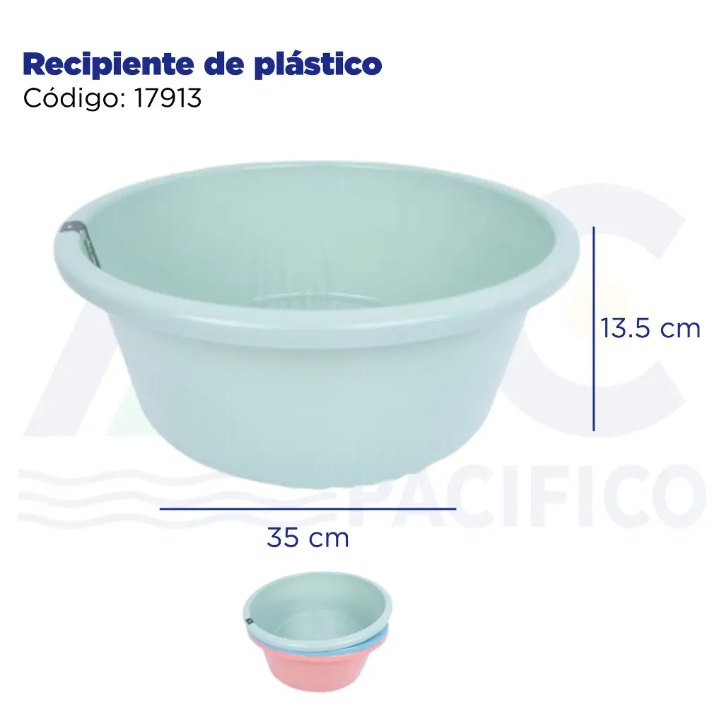 Recipiente de plástico