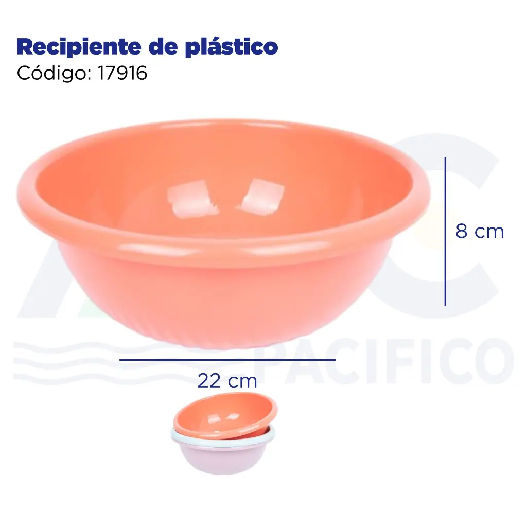 Recipiente de plástico