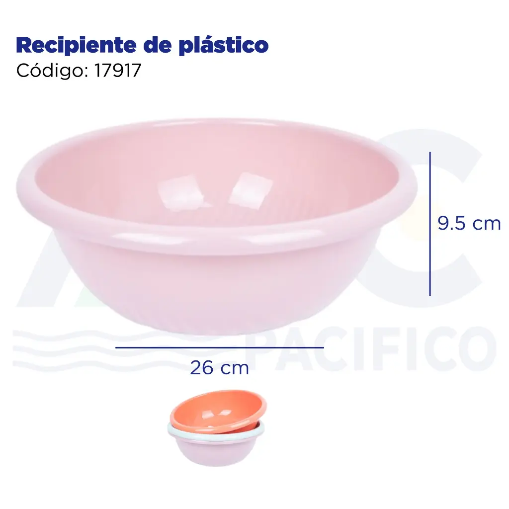Recipiente de plástico