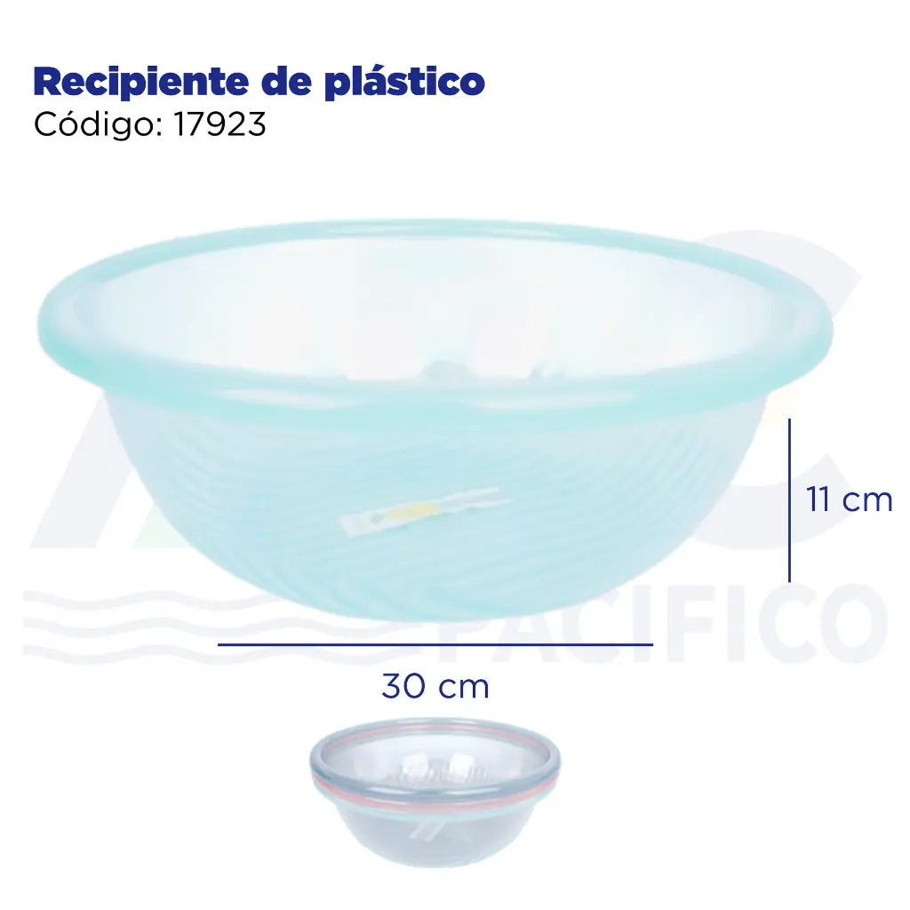 Recipiente de plástico