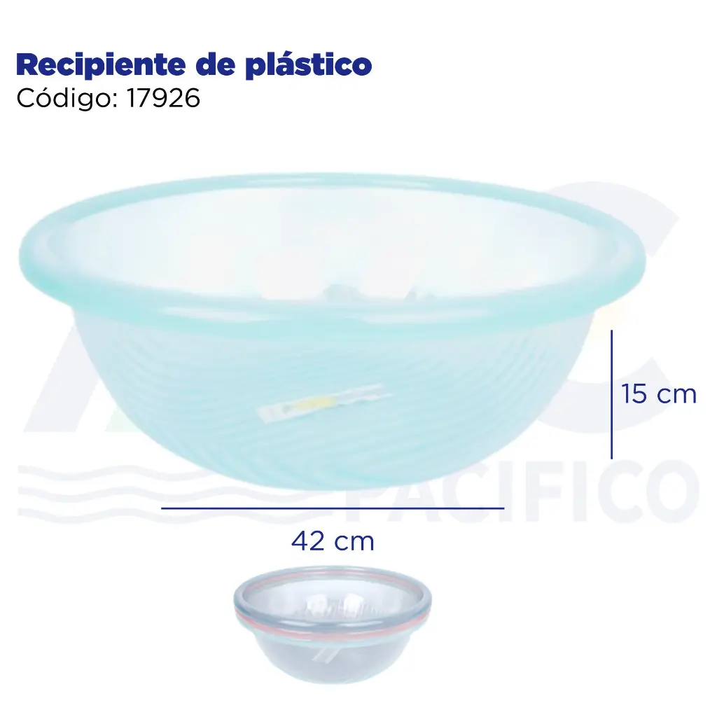 Recipiente de plástico