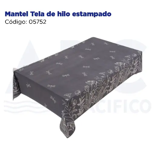 [05752] Mantel Tela de hilo estampado