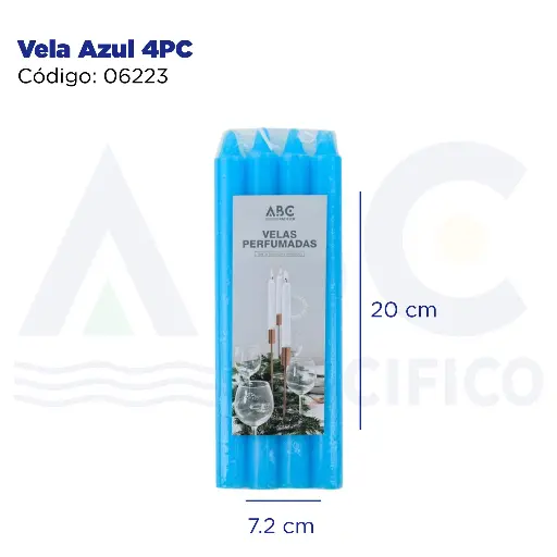 [06223] Vela Azul 4PC