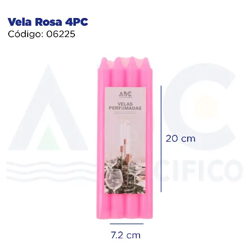 [06225] Vela Rosa 4PC