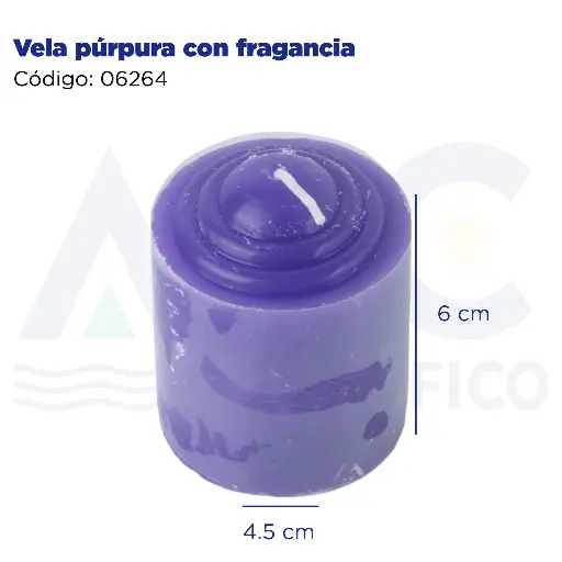 [06264] Vela púrpura con fragancia