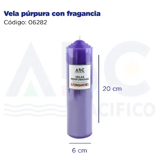 [06282] Vela púrpura con fragancia