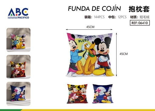 [06410] Funda para almohada decorativa Mickey & Minnie