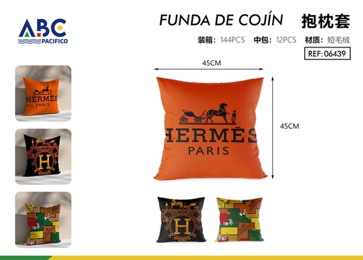 [06439] Funda para almohada decorativa Hermes