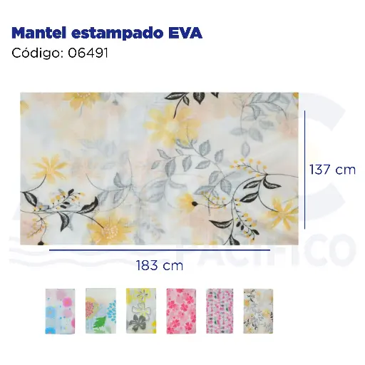 [06491] Mantel estampado EVA
