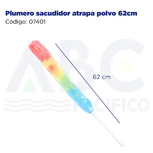 [07401] Plumero sacudidor atrapa polvo 62cm
