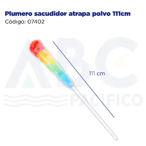 [07402] Plumero sacudidor atrapa polvo 111cm