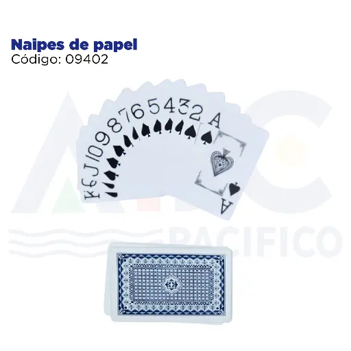 [09402] Naipes de papel