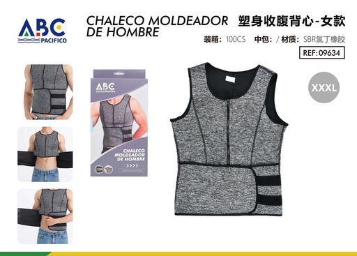 [09634] Chaleco de control abdominal Club-Women's Models talla XXXL
