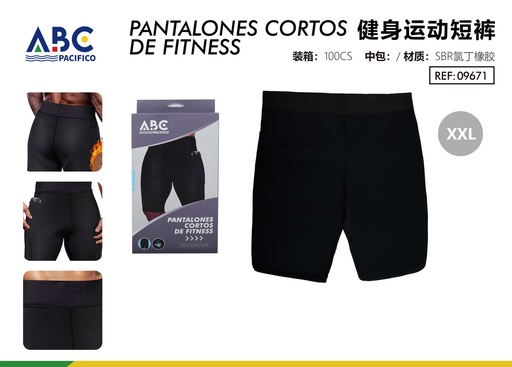 [09671] Pantalones cortos de fitness
