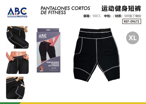 [09673] Pantalones cortos deportivos y de fitness