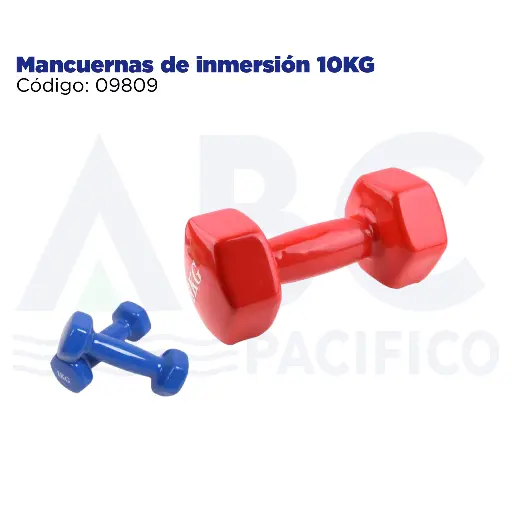 [09809] Mancuernas de inmersión 10KG