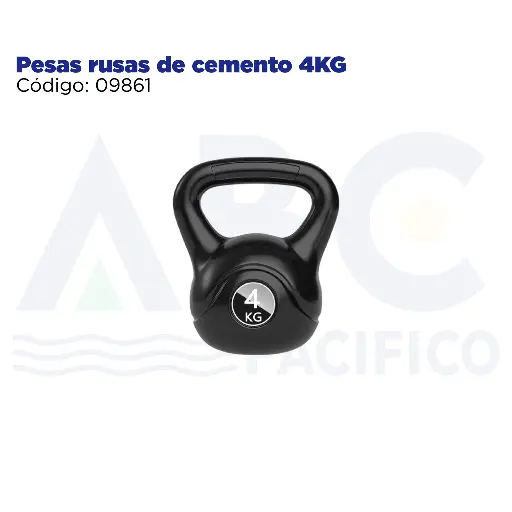 [09861] Pesas rusas de cemento 4KG