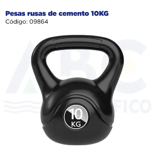 [09864] Pesas rusas de cemento 10KG