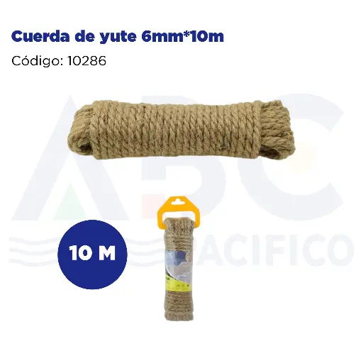 [10286] Cuerda de yute 6mm*10m