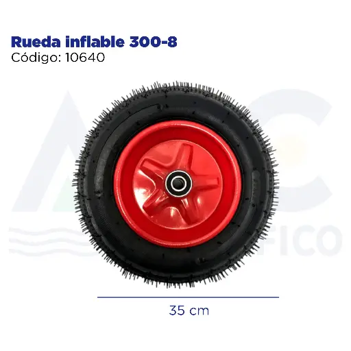 [10640] Rueda inflable 300-8