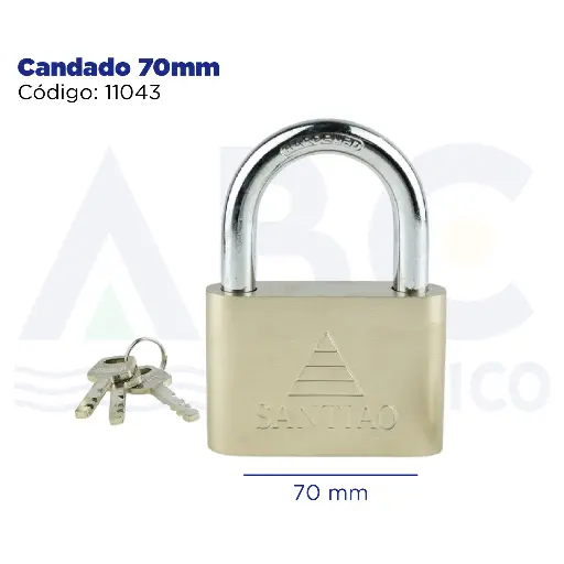 [11043] Candado 70mm