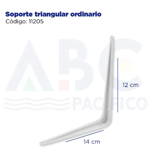 [11205] Soporte triangular ordinario